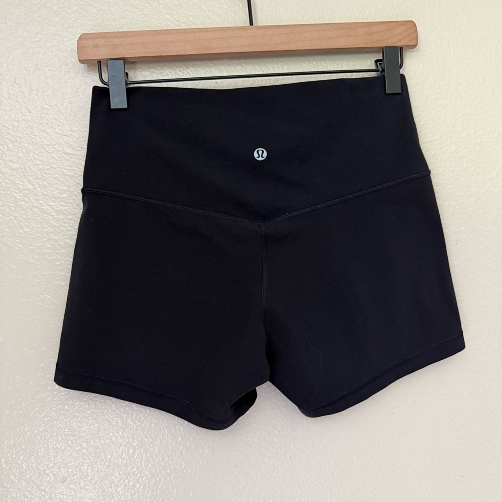 LULULEMON Align Black 4” Shorts - Picture 2 of 3